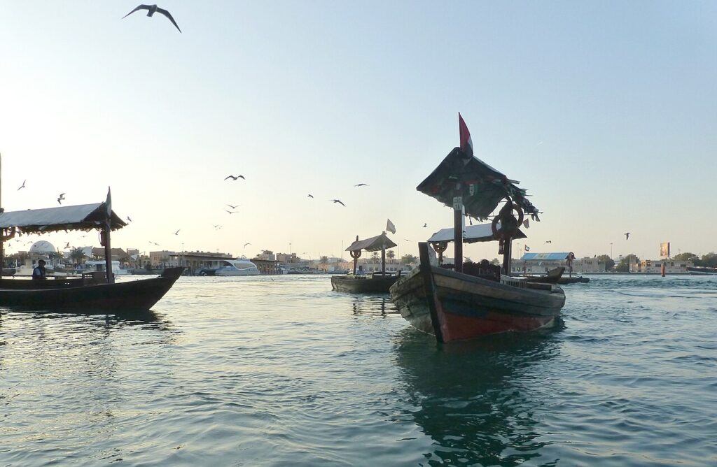 Dubai Creek on an Abra